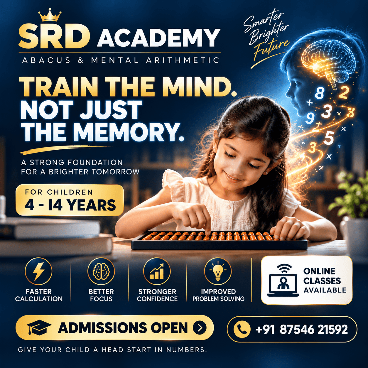 SRD ACADEMY - Abacus & Mental Arithmetic Campaign